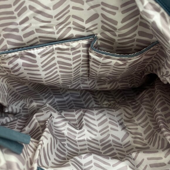 Sasha + Sofi Side Zipper Faux Leather Hobo Bag, Brand New! - Picture 7 of 9